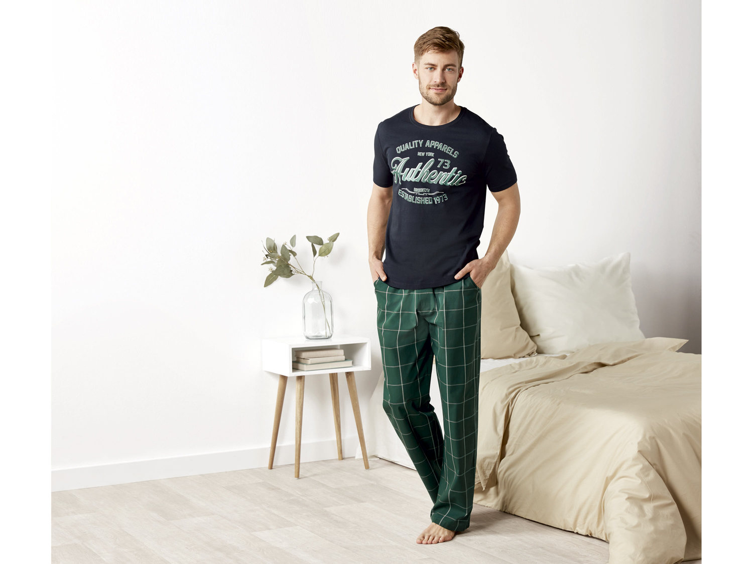 Piżama męska Livergy, cena 34,99 PLN
- 100% bawełny
- rozmiary: M-XL
- Hohenstein ...