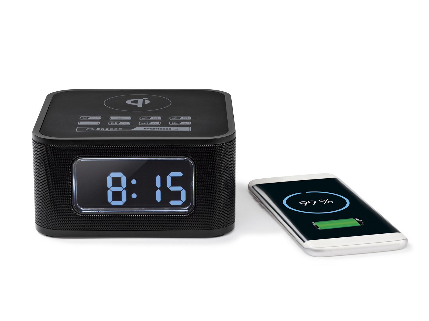 Radio Bluetooth® z budzikiem Silvercrest, cena 99,00 PLN 
- bezprzewodowe przesyłanie ...