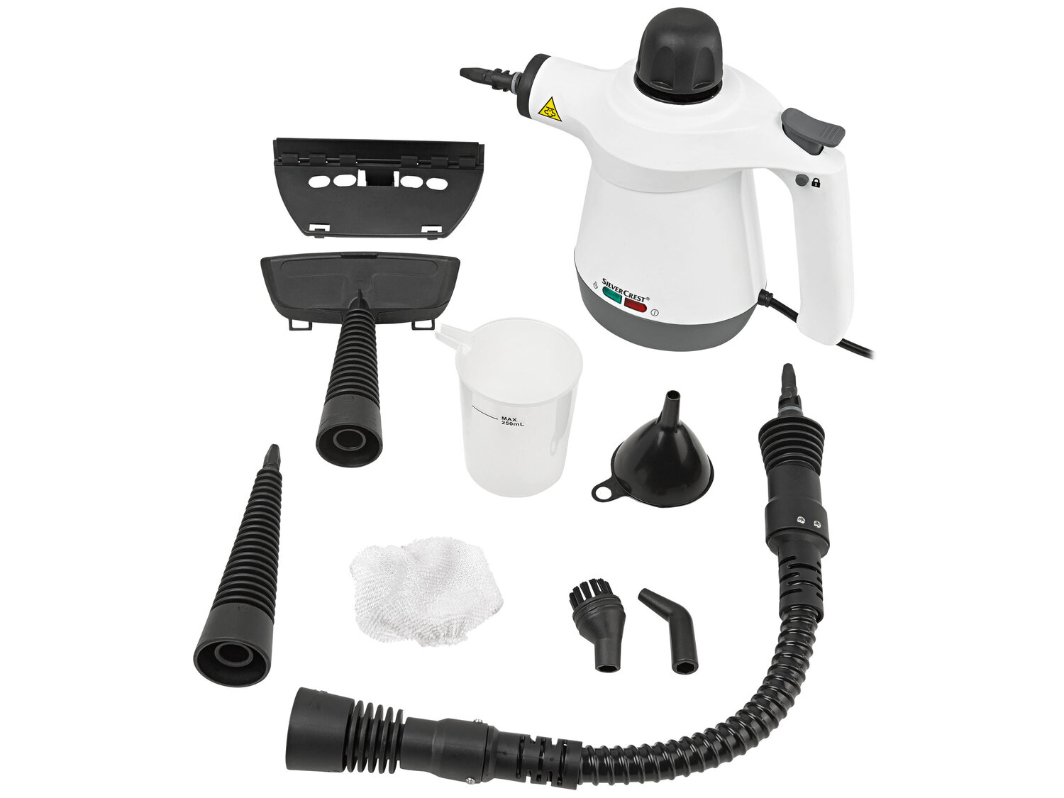 Ręczna myjka parowa 1100 W Silvercrest, cena 79,90 PLN 
- czyszczenie bez chemikaliów
- ...