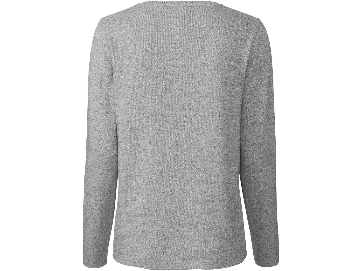 Sweter z wiskozą Esmara, cena 34,99 PLN
- rozmiary: XS-L
- przyjemny w dotyku ...