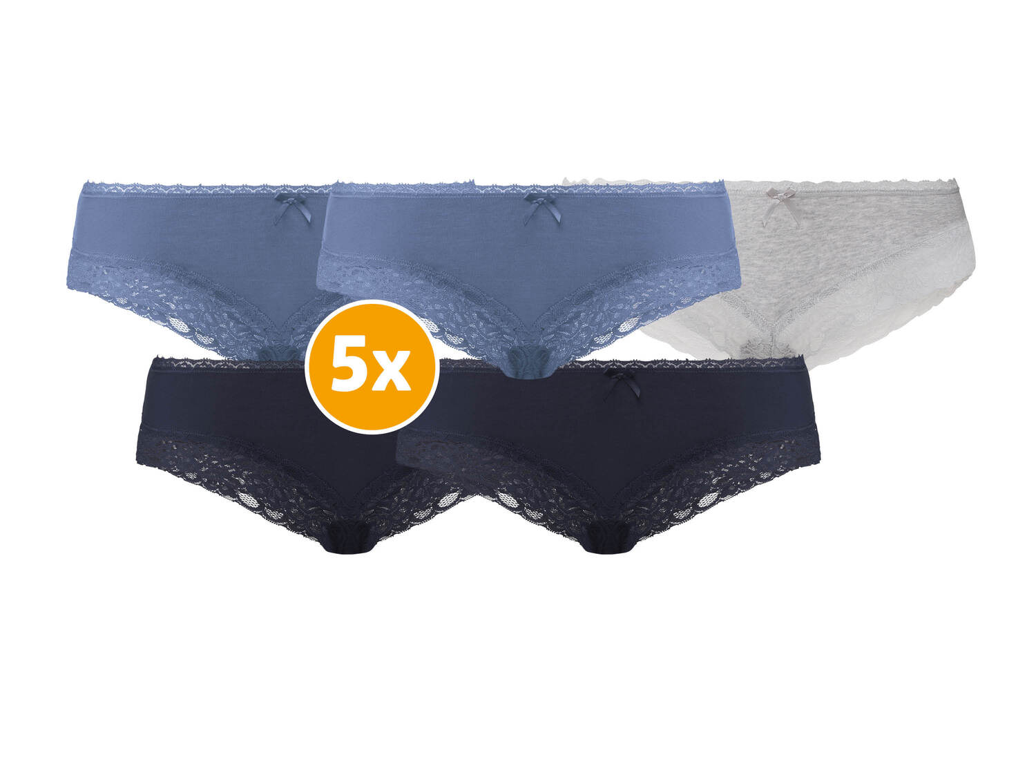 Majtki typu hipster, 5 par* Esmara Lingerie, cena 6,99 PLN
*Artykuł dostępny ...