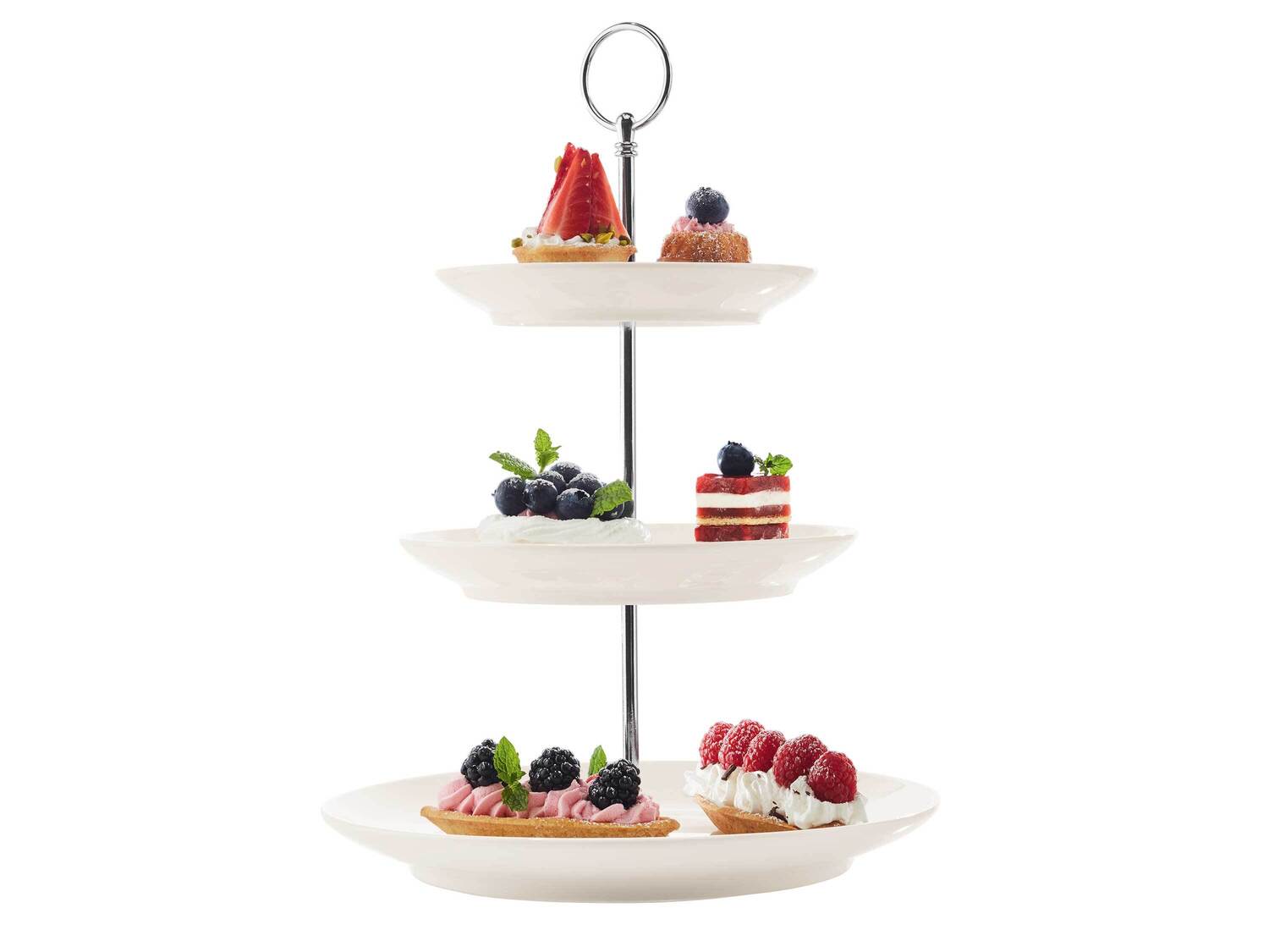 Piętrowa patera porcelanowa Ernesto, cena 39,99 PLN
- wysokość: 33,5 cm
- ⌀ talerza ...