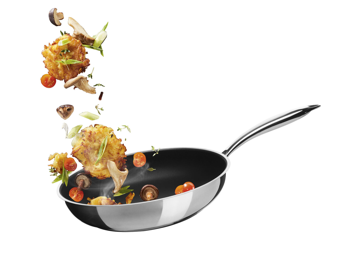 Patelnia ze stali szlachetnej Ø 24 cm Ernesto, cena 59,90 PLN
- do wszystkich ...