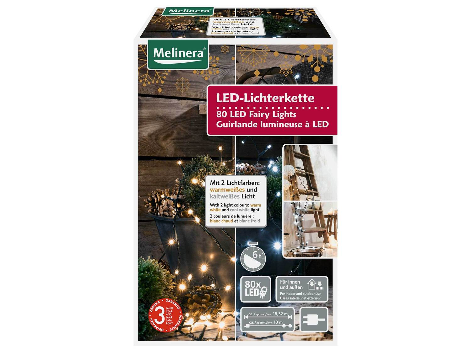 Łańcuch świetlny LED , cena 29,99 PLN
2 wzory
- 80 energooszczędnych diod ...