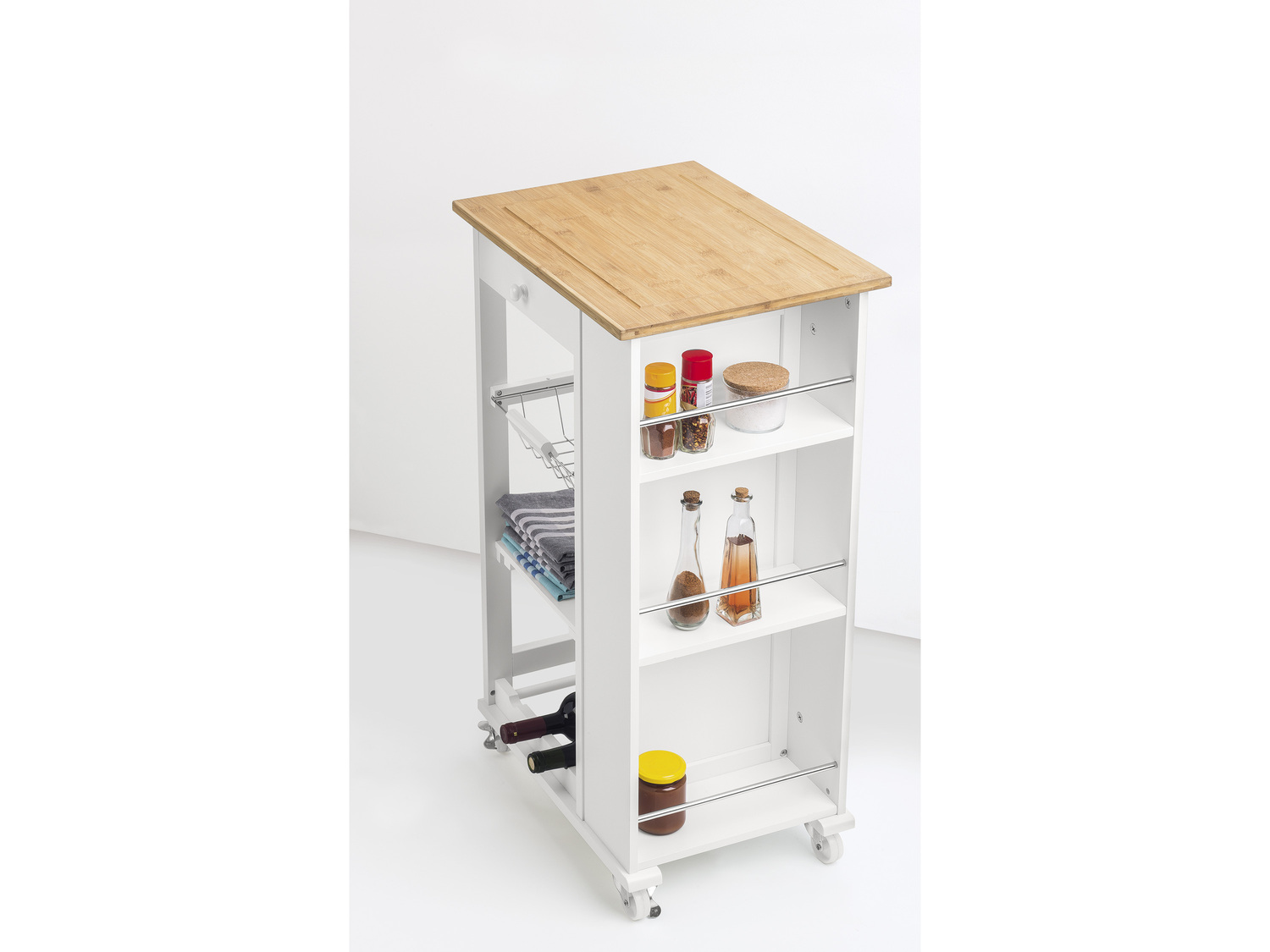 Pomocnik kuchenny na kółkach Livarno Living, cena 222,00 PLN
- ok. 50 x 86,5 ...