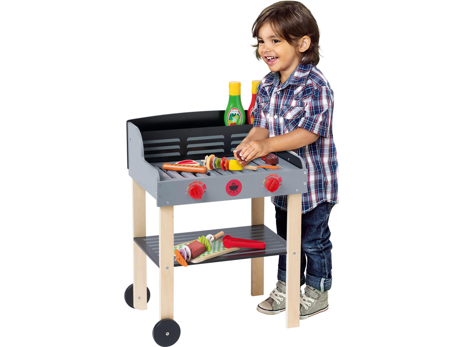 Grill na kółkach , cena 149,00 PLN
- 46,5 x 59,5 x 34 cm (szer. x wys. x gł.)
Opis
- ...