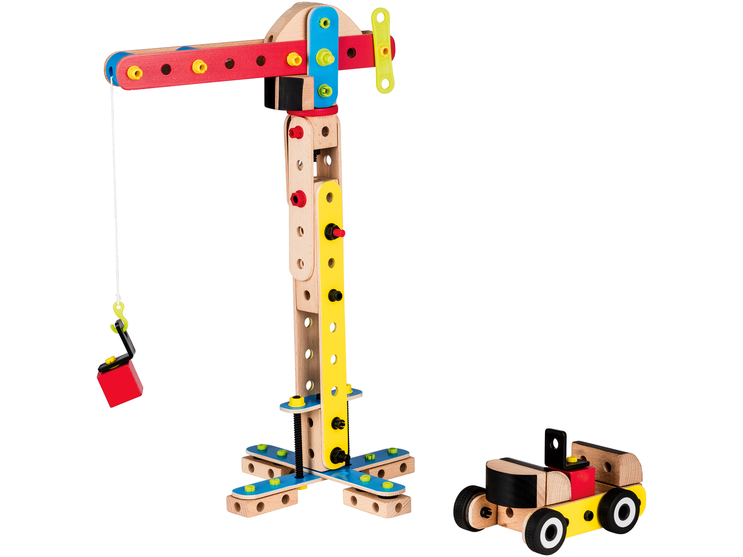 Klocki konstrukcyjne dla dzieci XL, 140 elementów Playtive Junior, cena 69,90 PLN ...