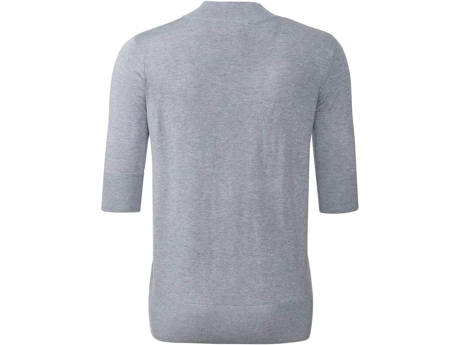 Sweter dzianinowy z półgolfem Esmara, cena 29,99 PLN
- 83% wiskozy (LENZING™ ...