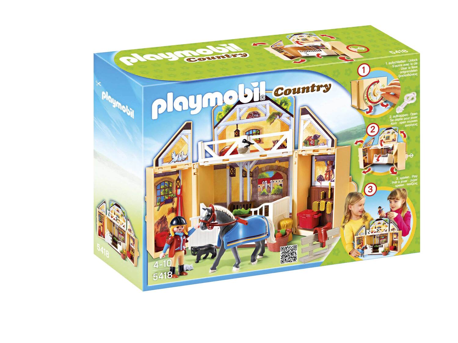 Zestaw klocków z figurkami Playmobil, cena 79,90 PLN
Opis
- 4+