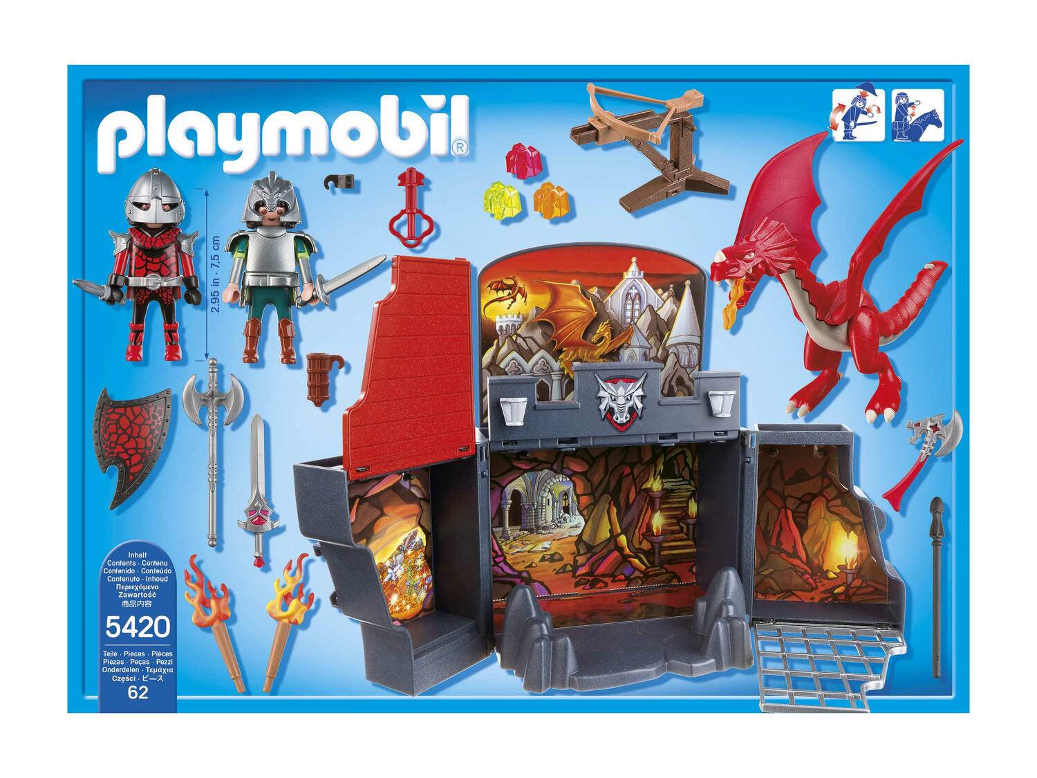 Zestaw klocków z figurkami Playmobil, cena 79,90 PLN
Opis
- 4+