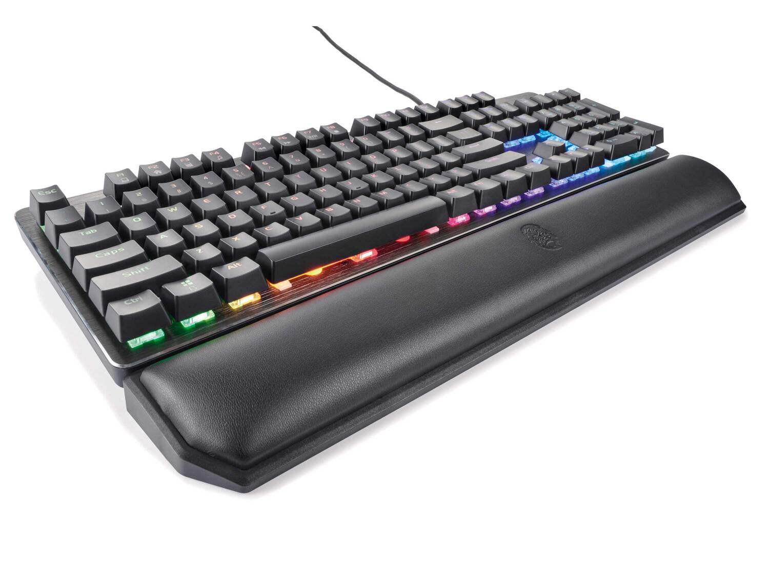 Klawiatura gamingowa Silvercrest, cena 129,00 PLN
- semi-mechaniczne klawisze ...