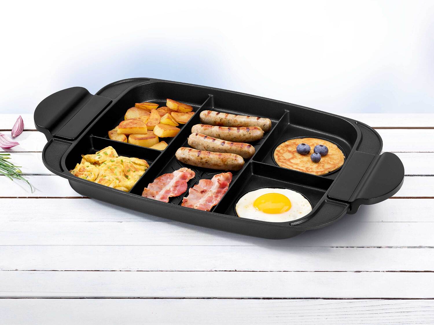 Patelnia grillowa dzielona Ernesto, cena 69,90 PLN
- przeznaczona do wszystkich ...