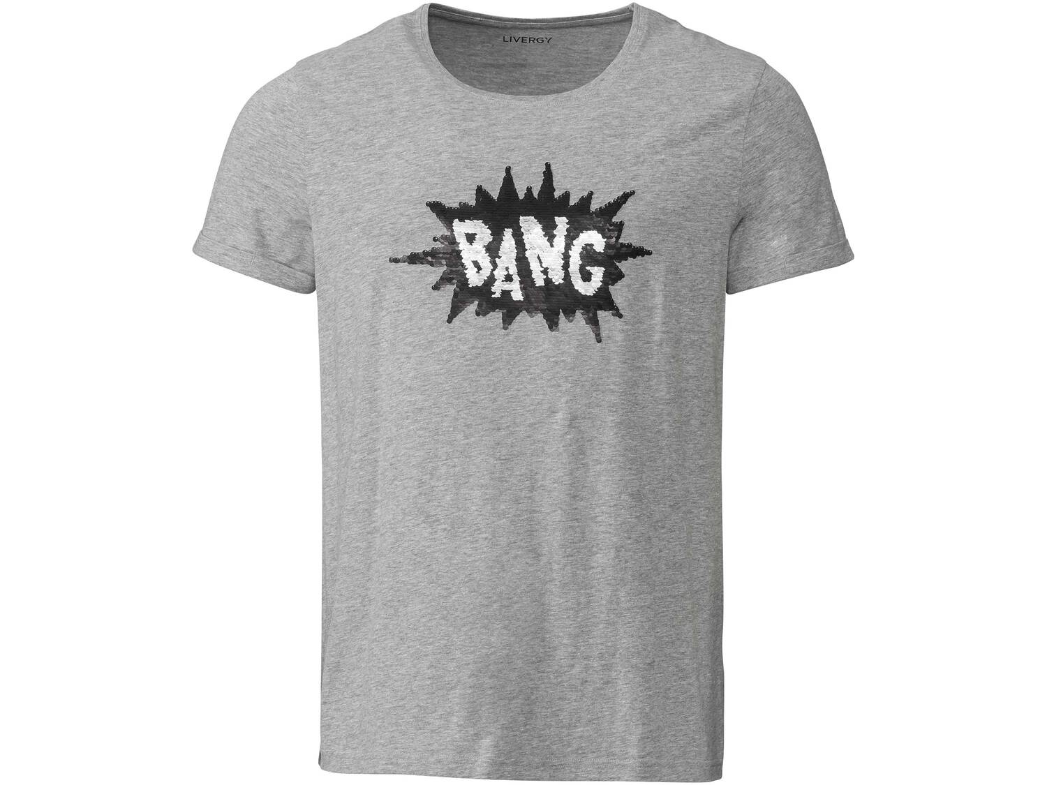 T-shirt męski Livergy, cena 24,99 PLN
- 90% bawełny, 10% wiskozy
- zmieniający ...