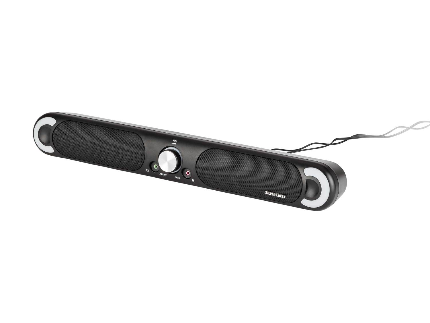 Głośnik PC-soundbar Silvercrest, cena 79,90 PLN
- port na słuchawki i mikrofon
- ...