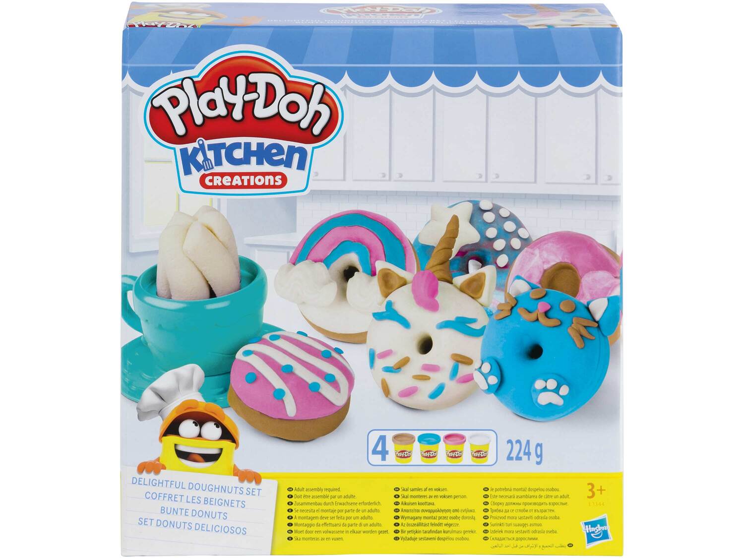 Ciastolina z akcesoriami Play-Doh, cena 44,99 PLN
- w zestawie: 4 opakowania ciastoliny ...