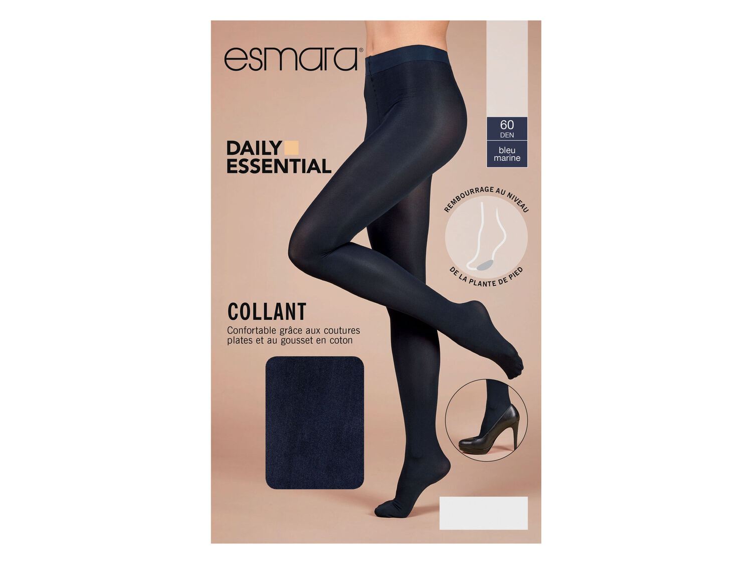 Rajstopy 60 DEN Esmara, cena 12,99 PLN 
2 wzory 
- rozmiary: S-L
Opis

- lycra
- ...