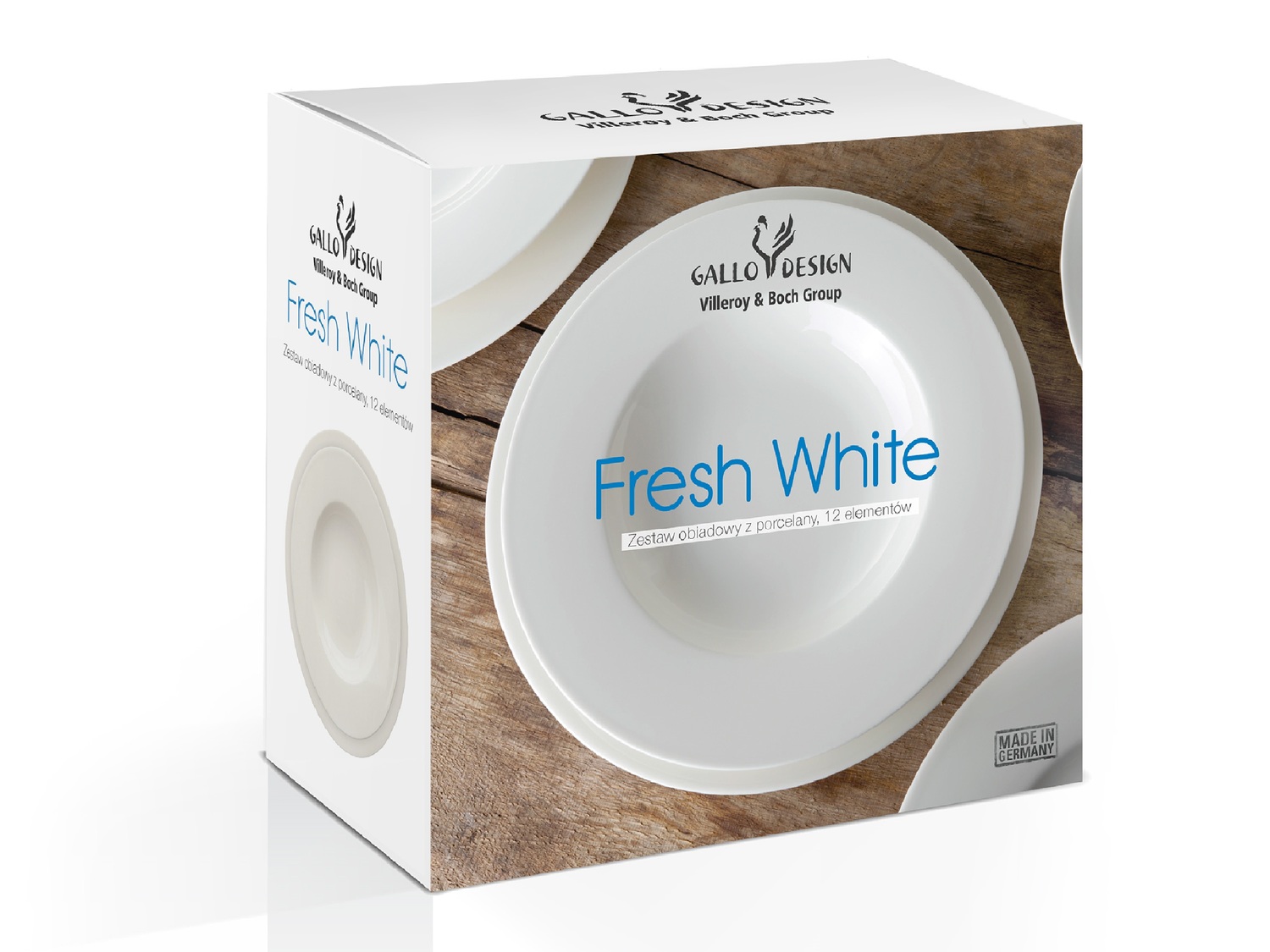 Zestaw obiadowy, 12-elementowy Gallo Design, Villeroy Boch Group, cena 89,00 PLN ...