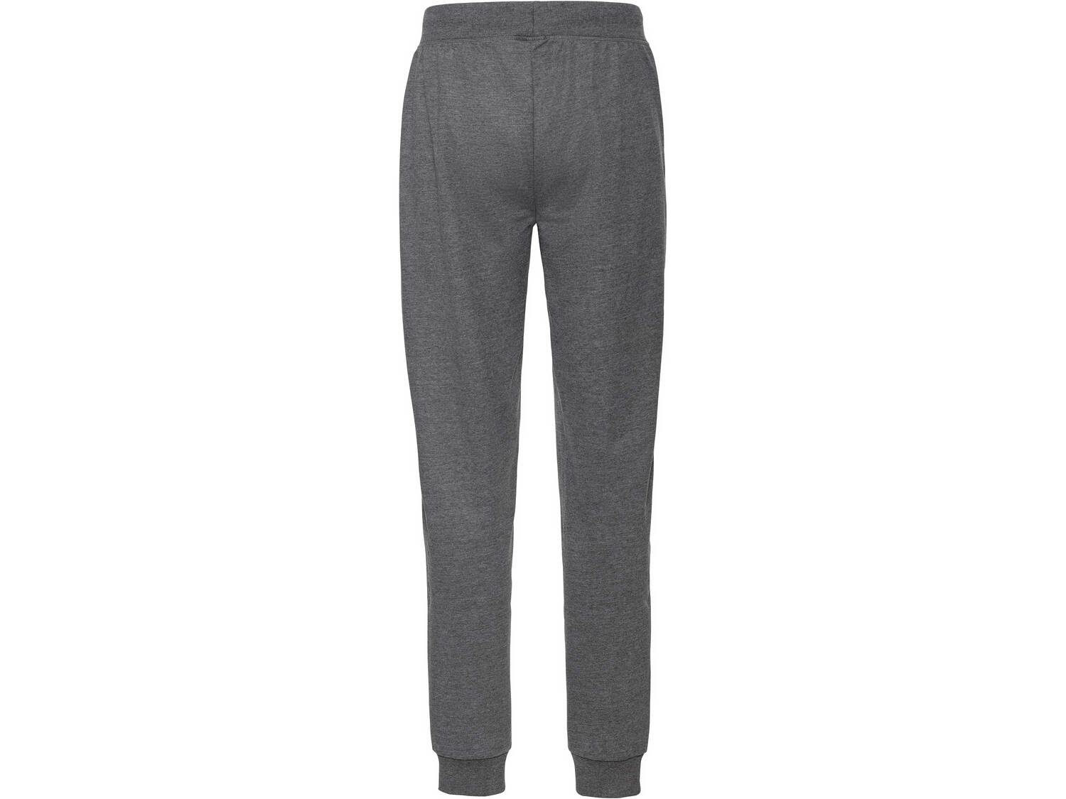 Spodnie dresowe męskie z bawełną Crivit, cena 24,99 PLN
- rozmiary: S-XL
- wszyte ...