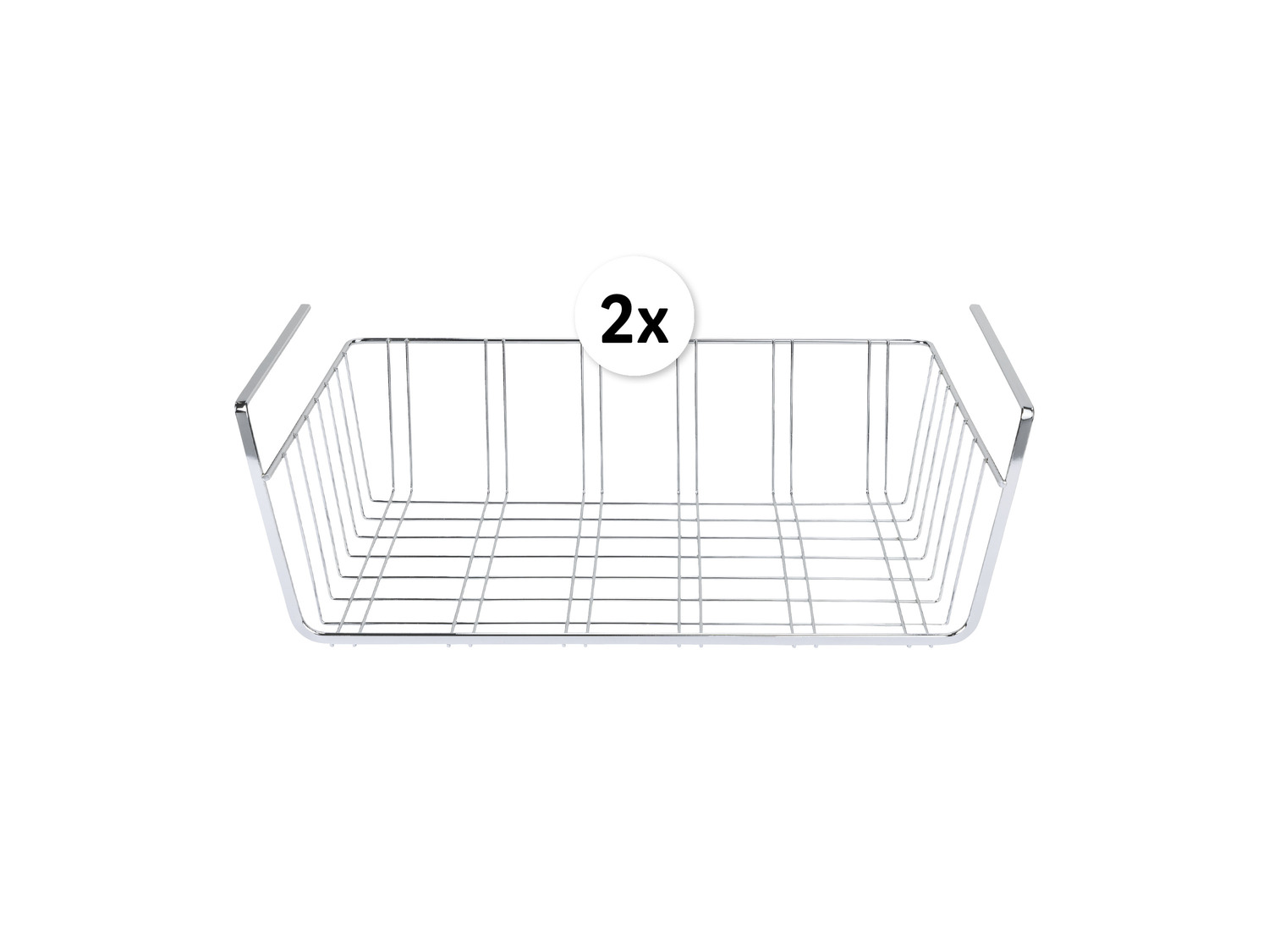 Kosze do szafy, 2 szt. Livarno, cena 21,99 PLN 
2 kolory 
- ok. 40 x 14 x 26 cm ...