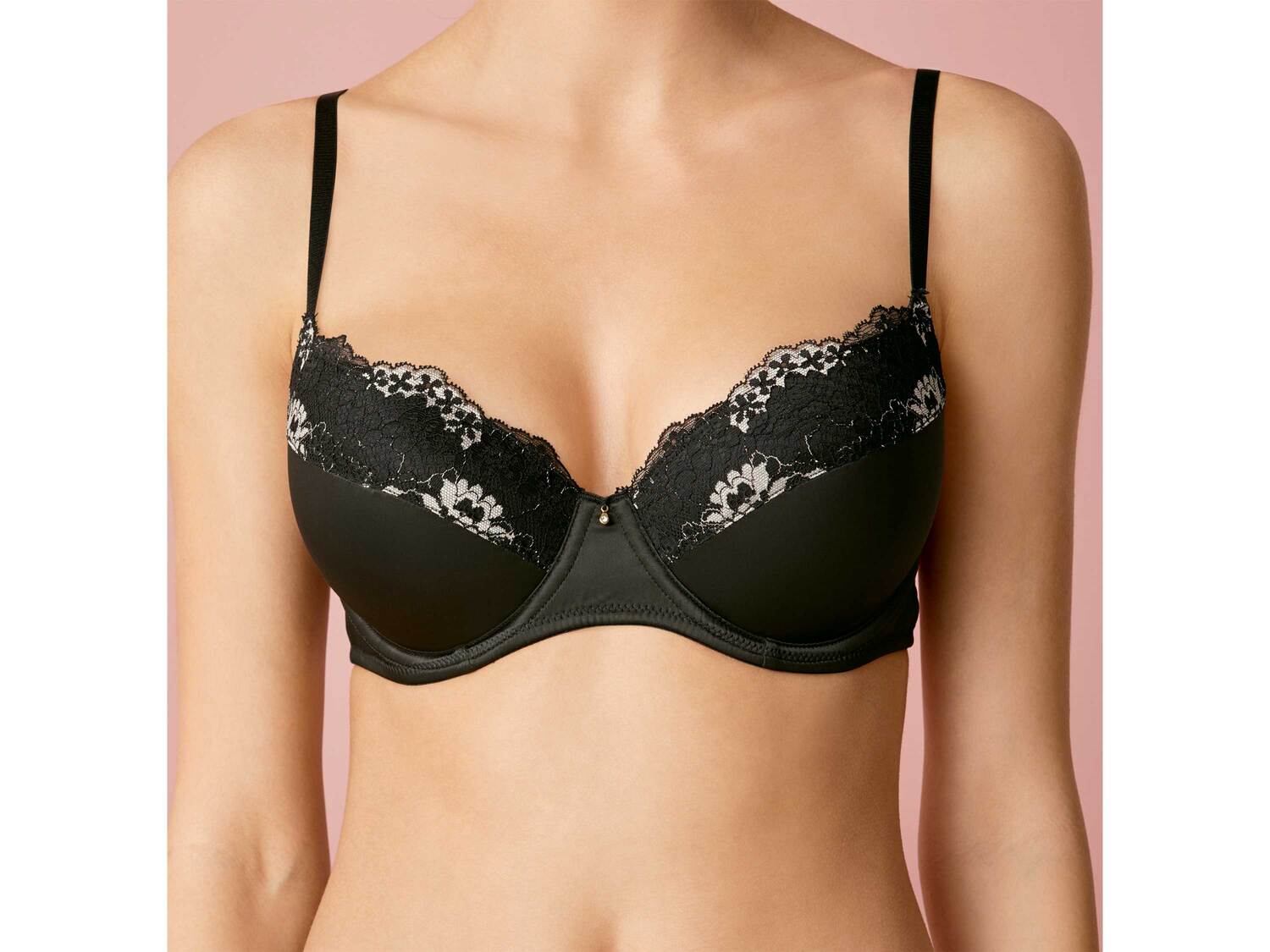 Biustonosz z koronką Esmara Lingerie, cena 23,99 PLN
- rozmiary: 75B, 80B, 80C, ...