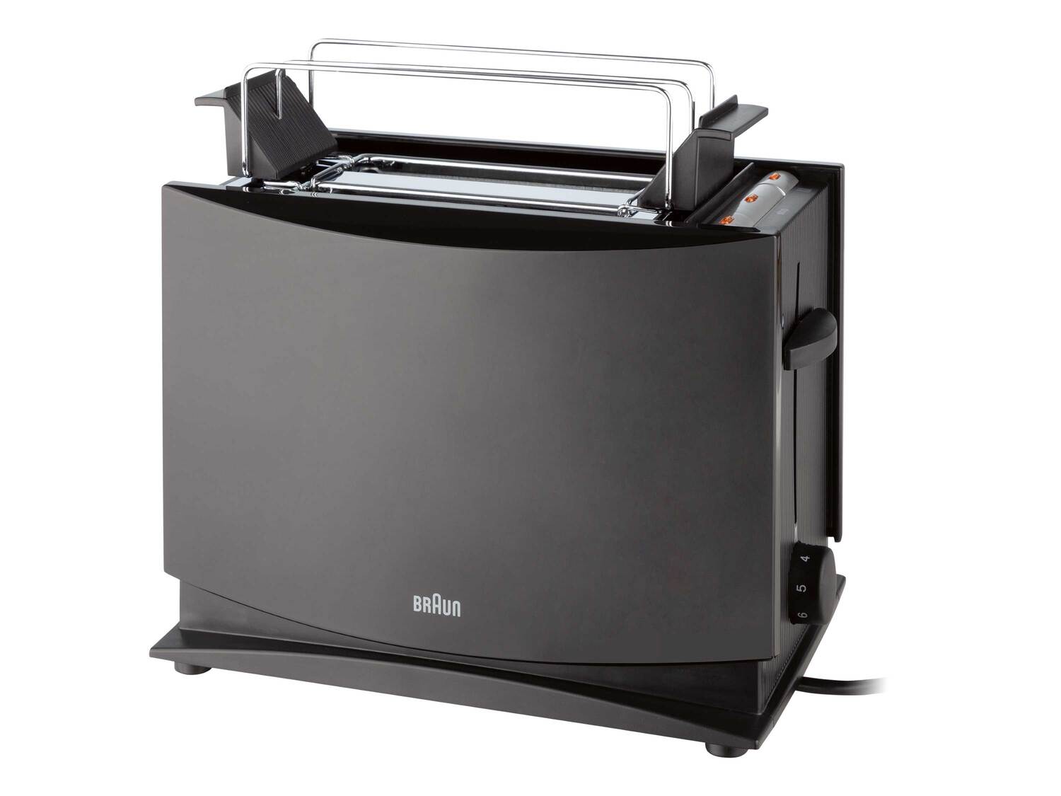 Toster Braun Multiquick 3, 950 W , cena 99,00 PLN
- 7 poziomów brązowienia oraz ...