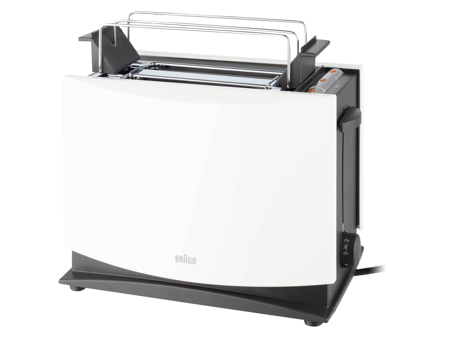 Toster Braun Multiquick 3, 950 W , cena 99,00 PLN
- 7 poziomów brązowienia oraz ...