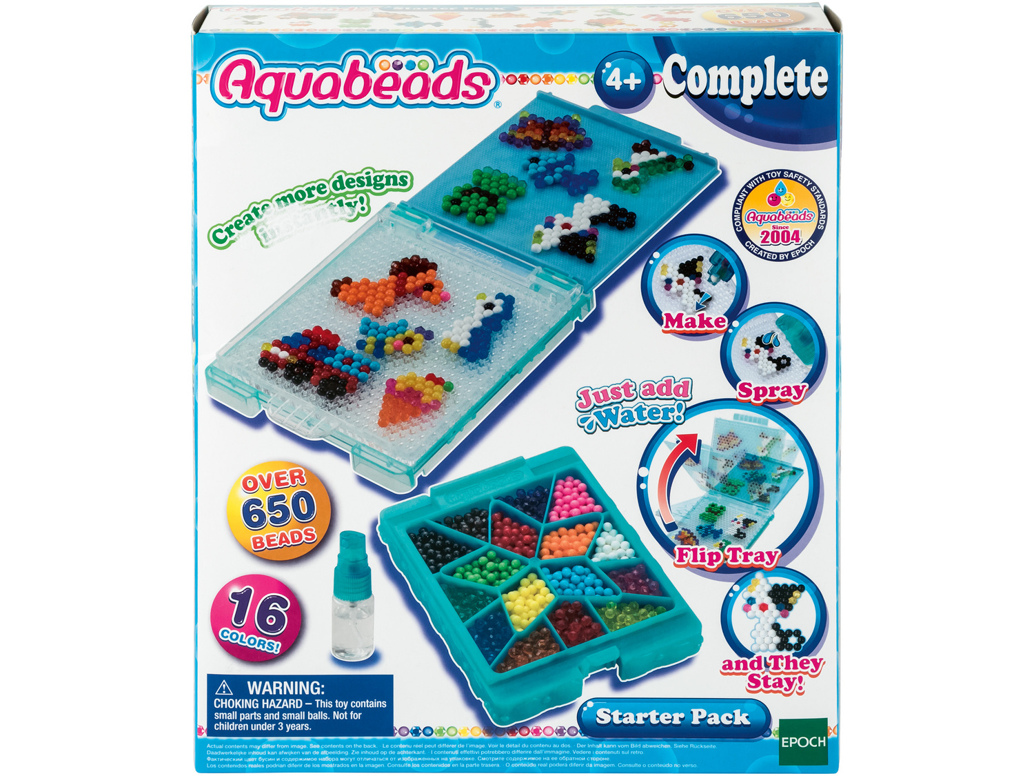 Zestaw koralików Aquabeads , cena 49,99 PLN
- ponad 650 koralików
- 16 kolorów
- ...