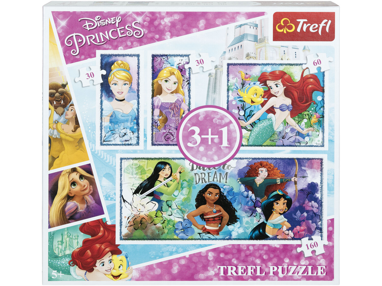 Zestaw puzzli Trefl, cena 15,99 PLN
6 wzorów
- w każdym zestawie 4 układanki: ...