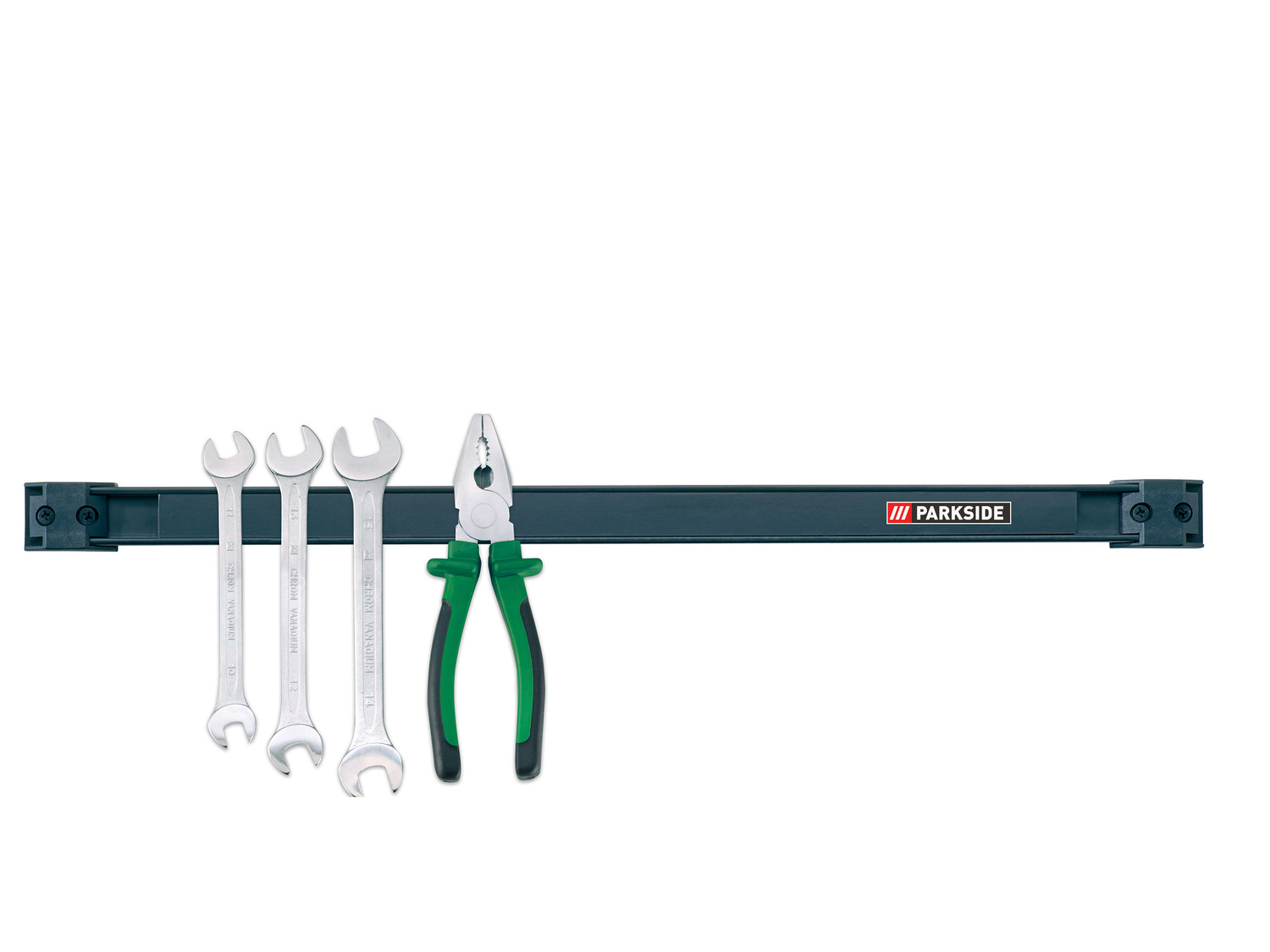 Listwa magnetyczna na narzędzia Parkside, cena 19,99 PLN
- dł.: 51 cm
- ułatwia ...