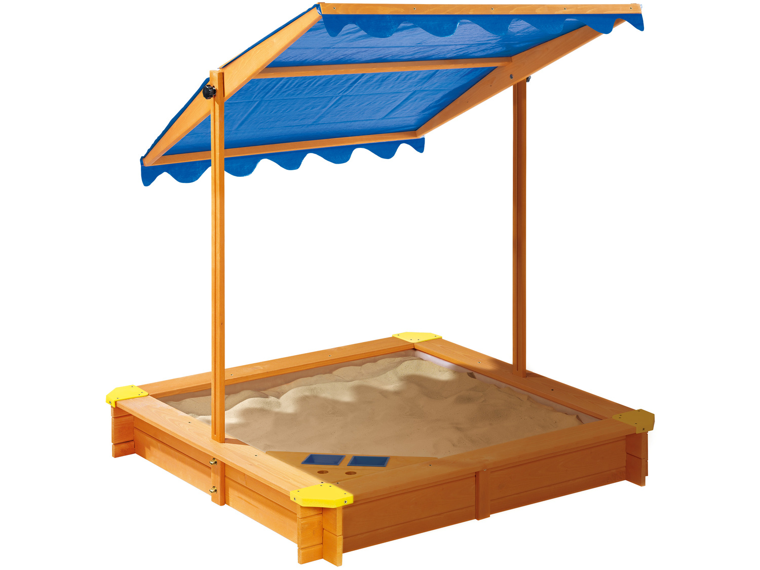 Piaskownica z daszkiem Playtive Junior, cena 179,00 PLN
- ok. 118 x 118 x 118 ...