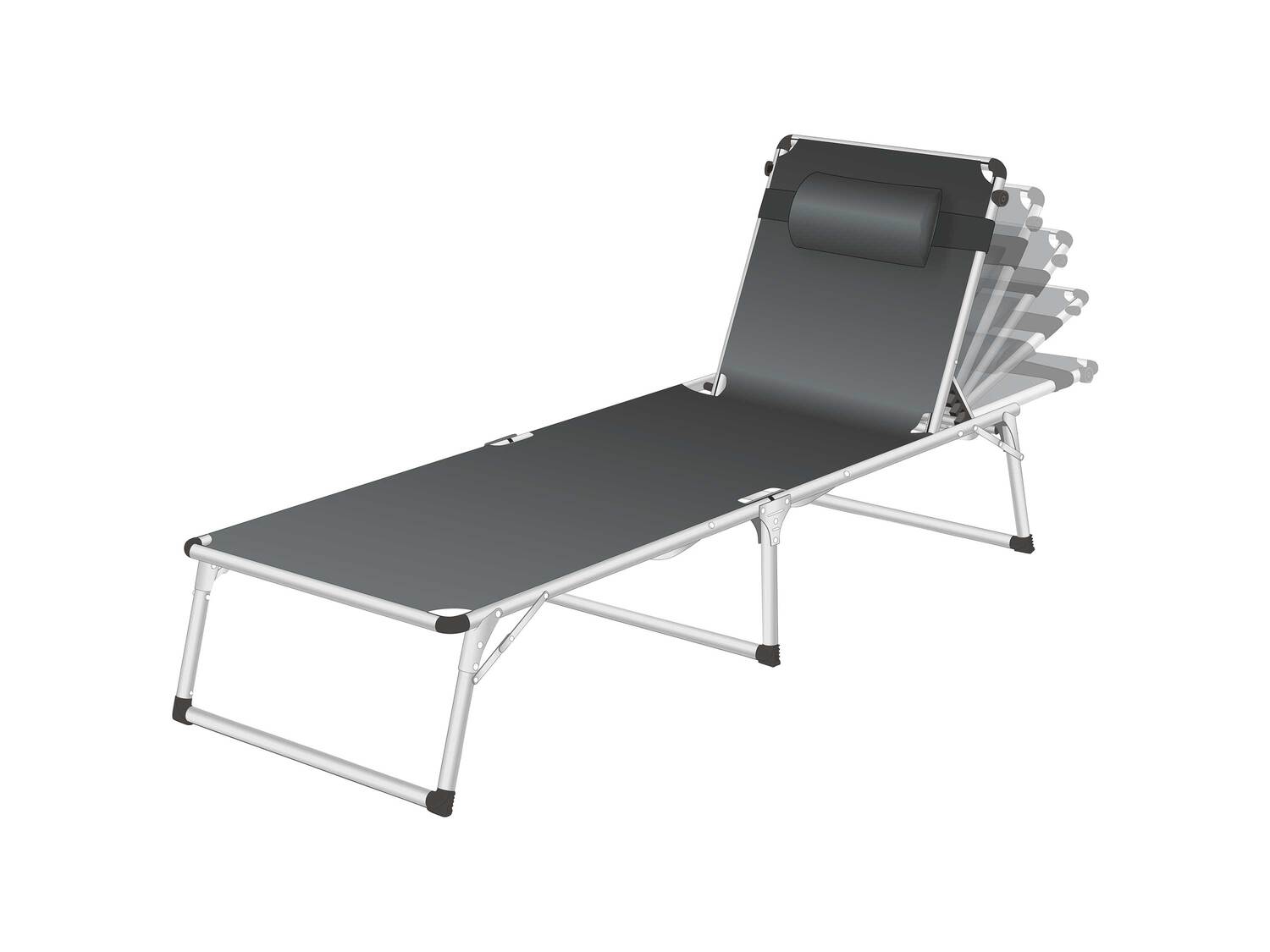 Leżak aluminiowy z daszkiem , cena 199,00 PLN
- 193 x 67 x 32 cm (dł. x szer. ...