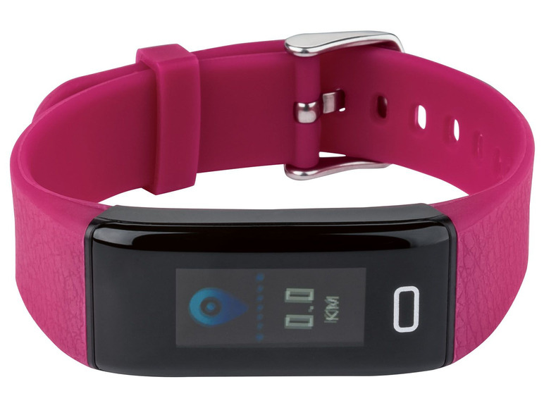 SILVERCREST® Opaska sportowa smartband SAS 88 z Bluetooth® i aplikacją HealthForYou, ...