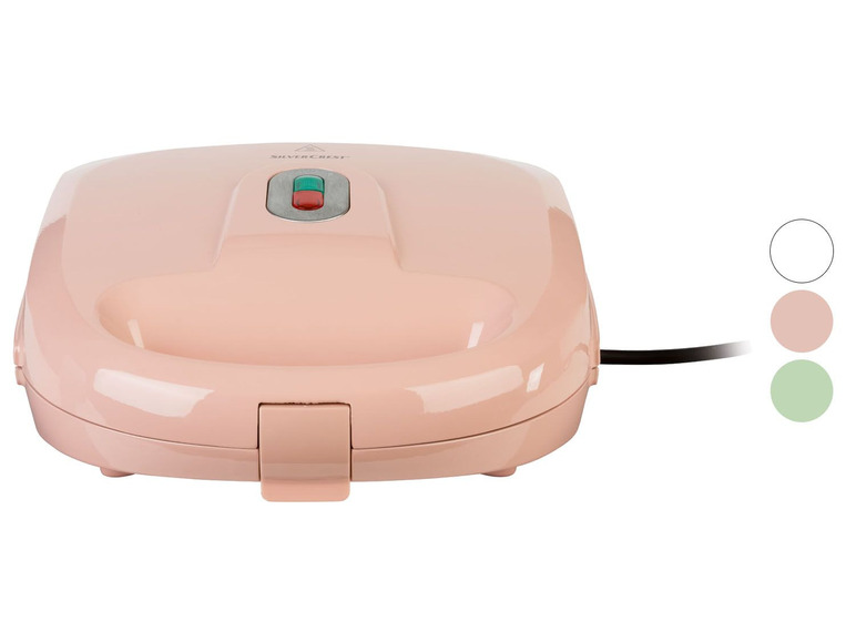 SILVERCREST® Gofrownica z wymiennymi płytkami 750 W SWEW 75 0 D2 Silvercrest , ...