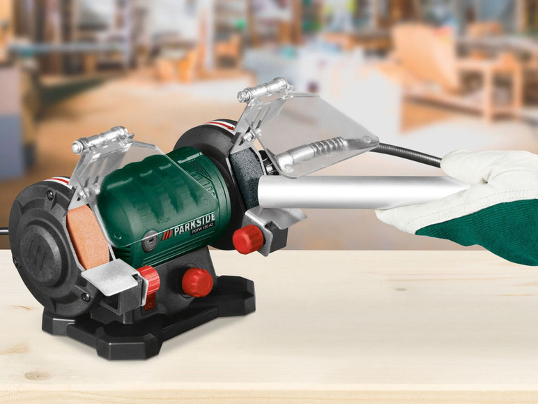 PARKSIDE® Szlifierka podwójna 120 W Ø75 x 20 mm Parkside , cena 139 PLN