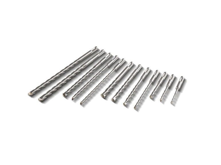 PARKSIDE® Zestaw wierteł SDS do betonu/ dłutowych/ ślimakowych, 1 komplet Parkside ...