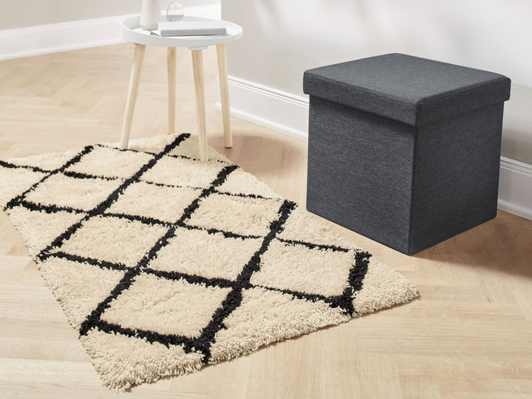 Puf ze schowkiem 46 L, 40 x 40 x 40 cm, 1 sztuka , cena 49,99 PLN