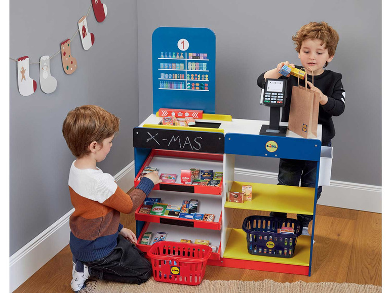 PLAYTIVE® Koszyk na zakupy do zabawy z wyposażeniem Playtive , cena 24,99 PLN ...