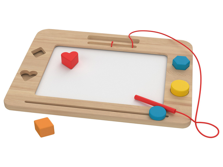 PLAYTIVE® Drewniana tablica edukacyjna lub tablica-zni… Playtive , cena 69,9 ...