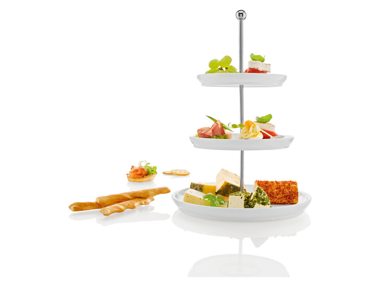 ERNESTO® Patera trzypoziomowa z porcelany, 1 Ernesto , cena 39,99 PLN
Opis produktu ...