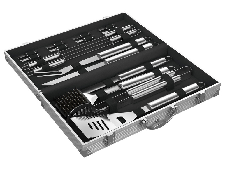 GRILLMEISTER Sztućce do grillowania w walizce, Grillmeister, cena 129 PLN
GRILLMEISTER Sztućce ...