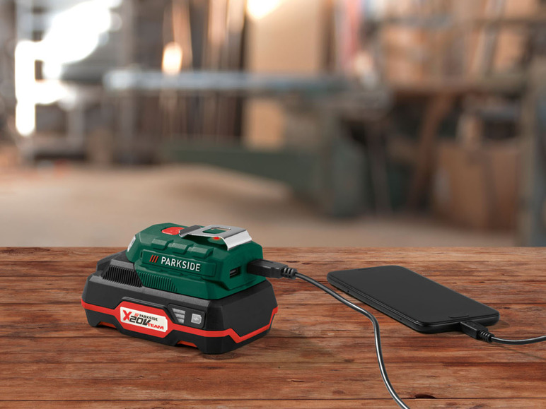 PARKSIDE® Adapter do akumulatora 20 V z lampką Parkside , cena 39,99 PLN
z lampką ...