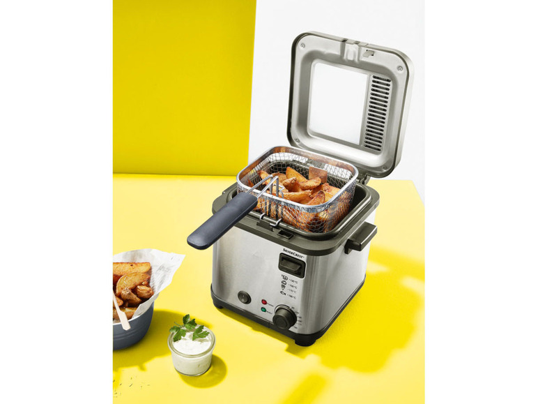 SILVERCREST Mini frytkownica SFM 850 A5 ze stali Silvercrest, cena 129 PLN
Udostępnij ...