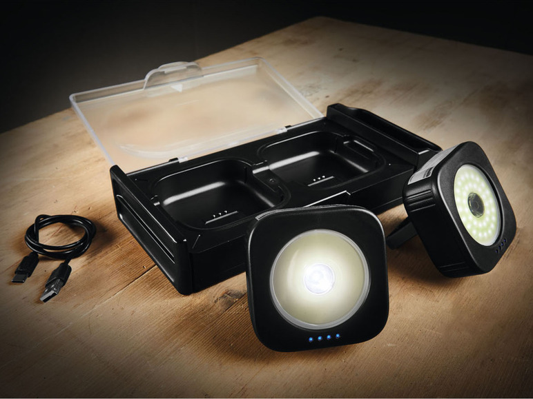 PARKSIDE® Lampy warsztatowe LED ze stacją ładowania, Parkside , cena 129 PLN ...