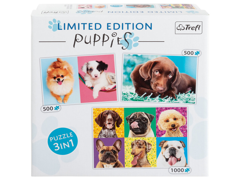 Trefl Puzzle 3w1, 1000, 500+500 elementów | LIDL.PL Trefl, cena 29,99 PLN 
Trefl&nbsp;Puzzle ...