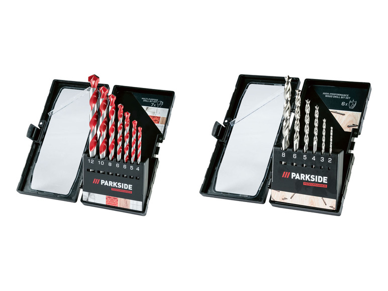 PARKSIDE PERFORMANCE® Zestaw wierteł uniwersalnych Parkside performance , cena ...