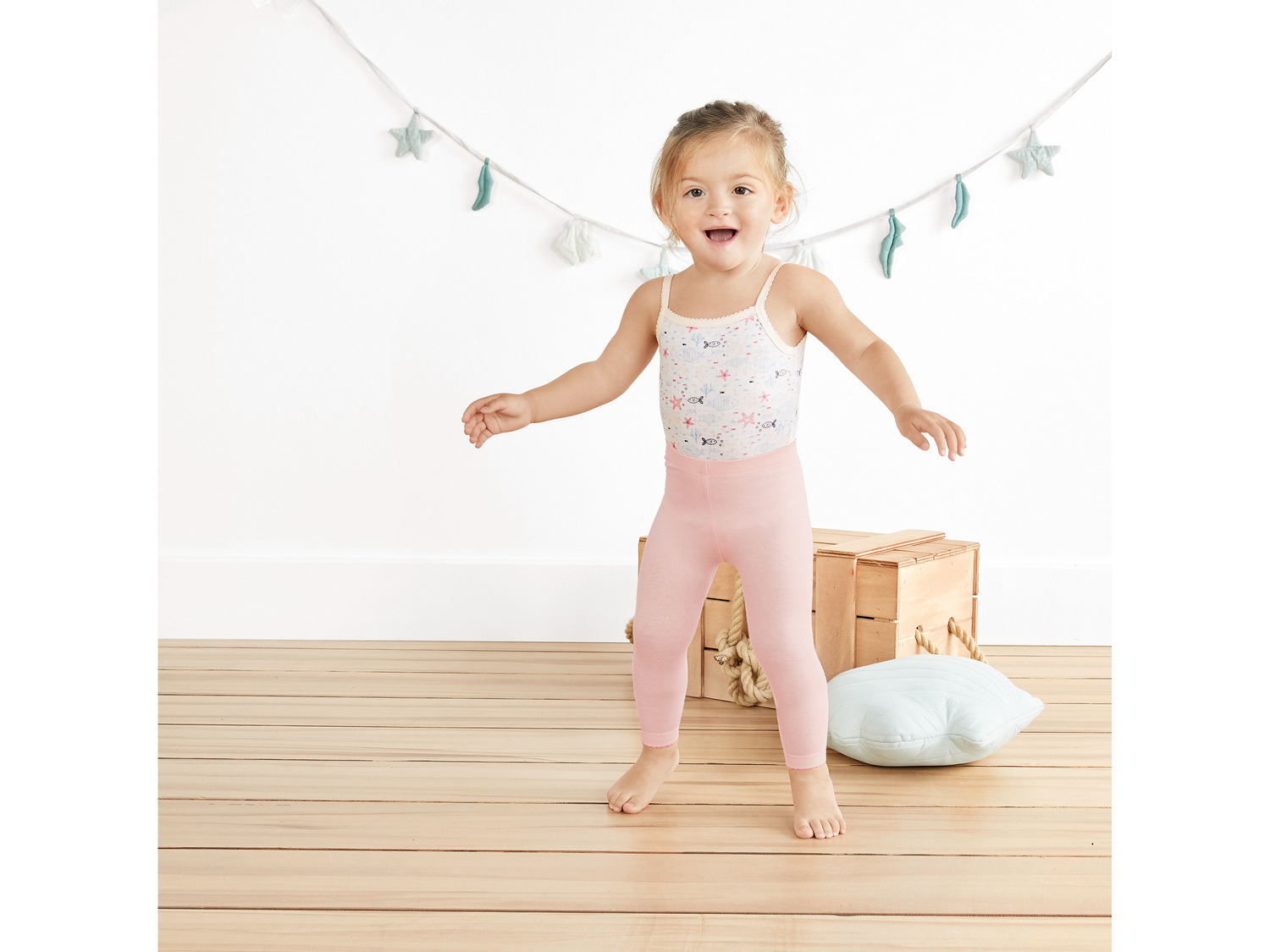 Legginsy dziewczęce, 2 pary* Lupilu, cena 7,99 PLN
- 95% bawełny, 5% elastanu
- ...
