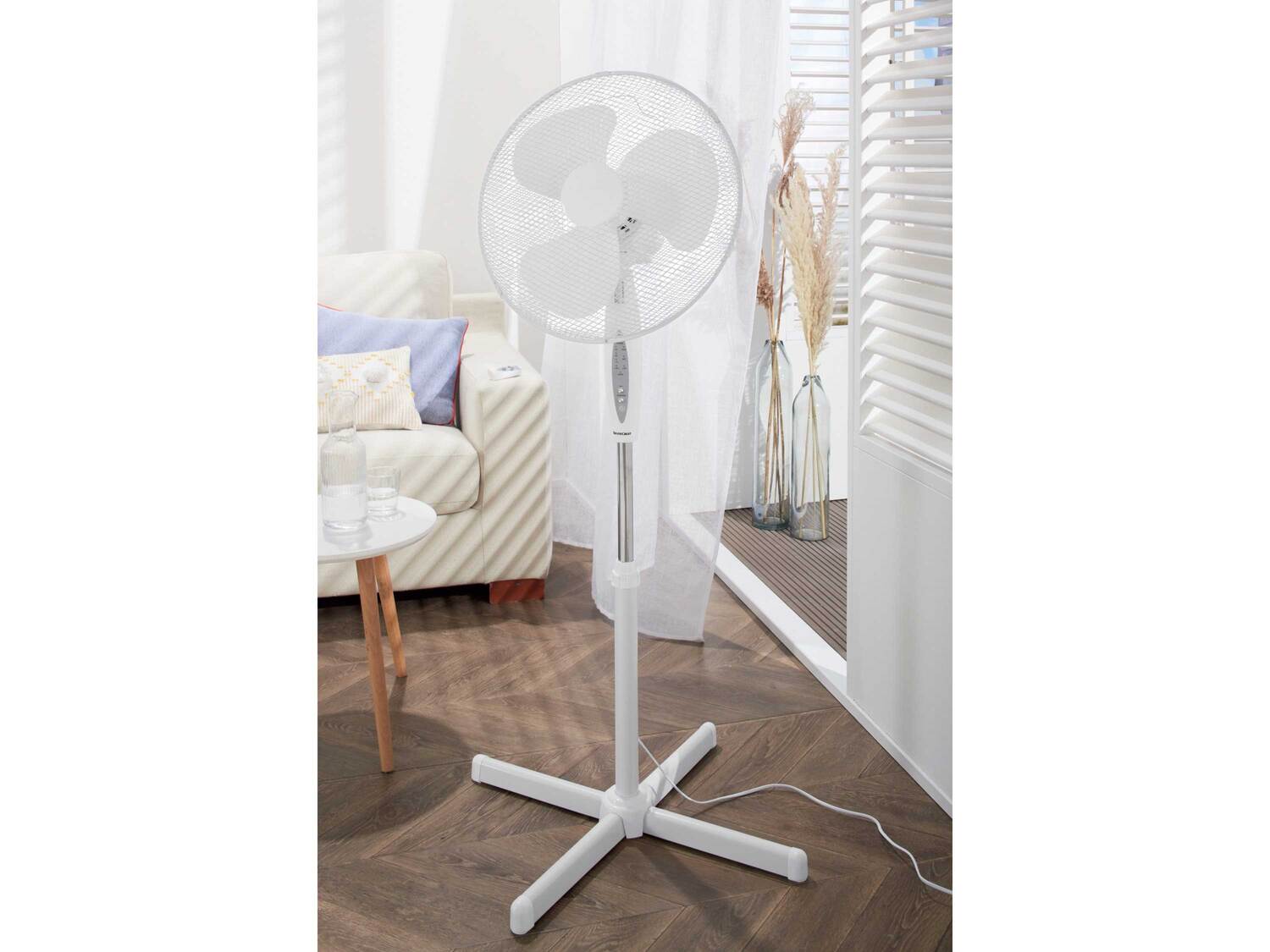 Wentylator stojący 45 W Silvercrest, cena 119,00 PLN
- wys.: 105-125 cm
- dł. ...