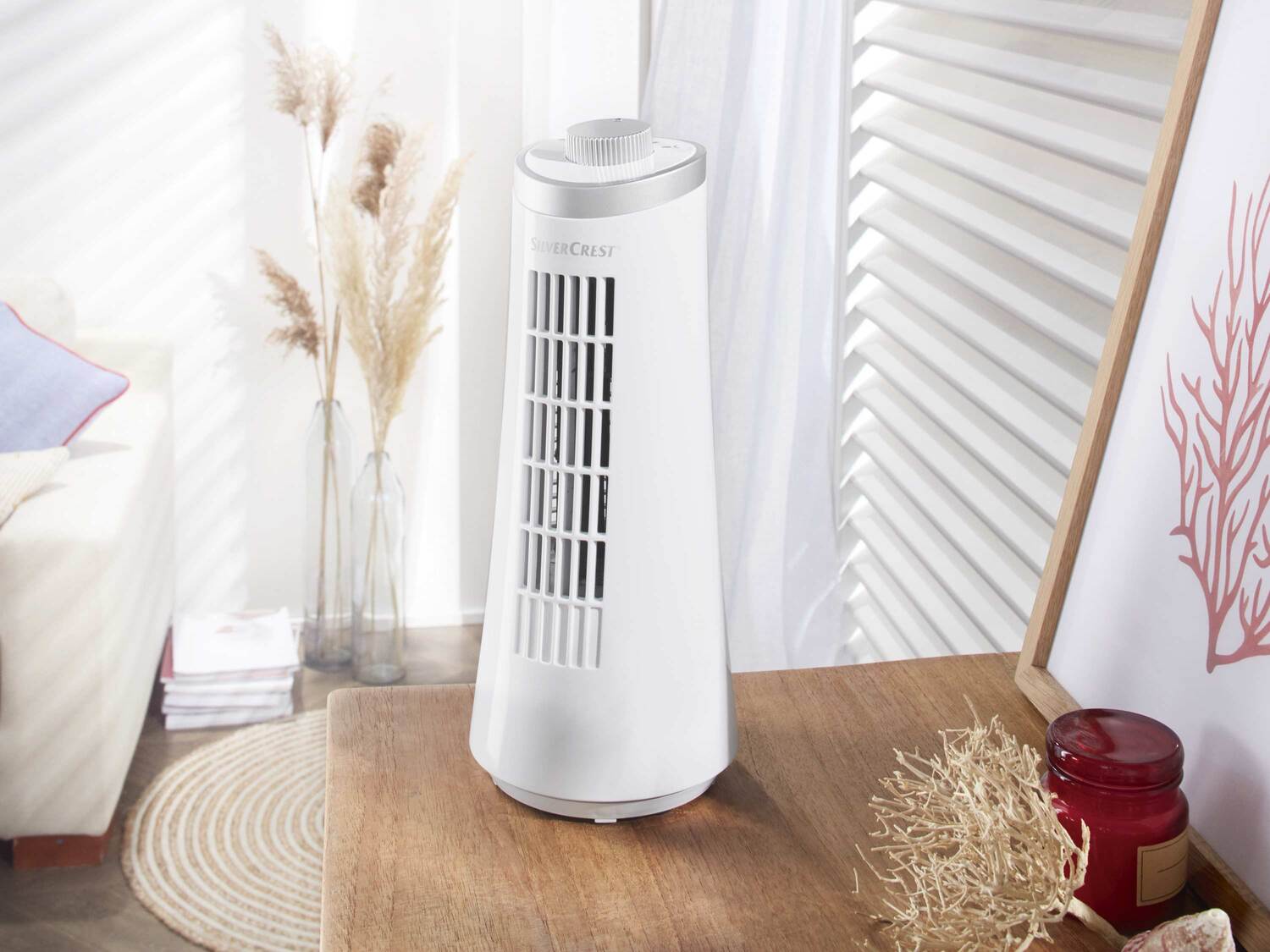 Miniwentylator kolumnowy 15 W Silvercrest, cena 69,90 PLN
- wysokość: 31,5 cm
- ...