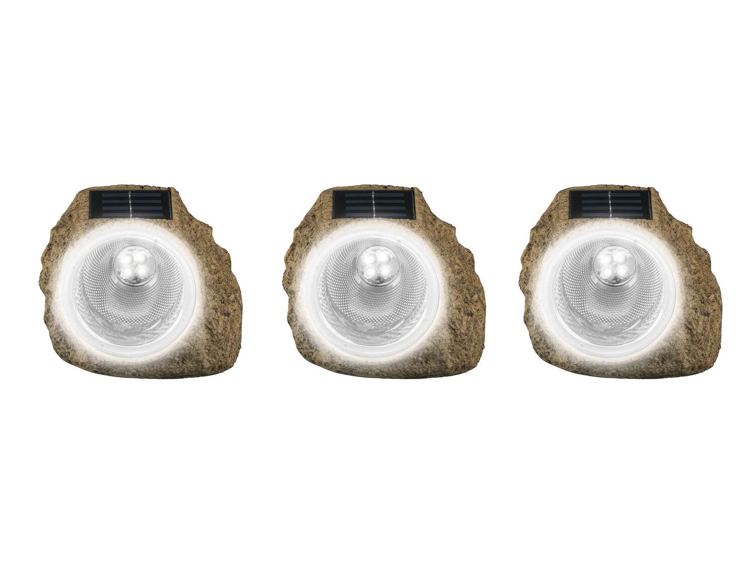 Zestaw 3 lub 6 lampek solarnych LED Livarno, cena 44,99 PLN
- w zestawie akumulatorki ...