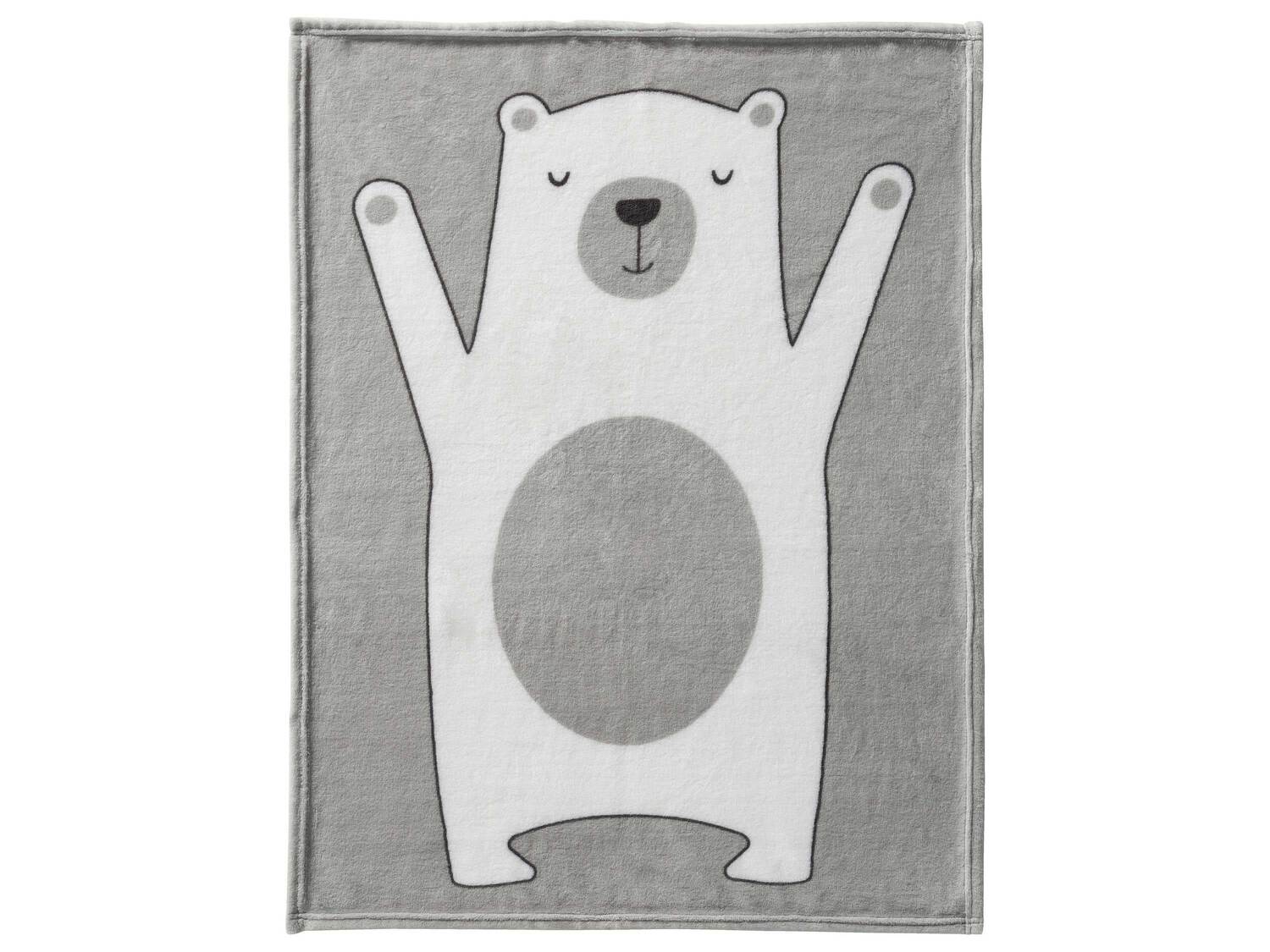 Kocyk dziecięcy Meradiso, cena 17,99 PLN
- ok. 75 x 100 cm
Opis
- oeko
- mikrow